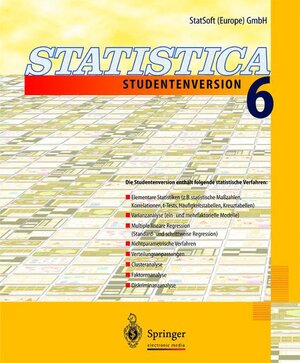 Statistica 6 - Studentenversion