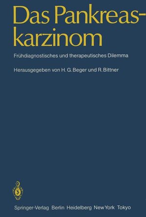 Buchcover Das Pankreaskarzinom  | EAN 9783540155027 | ISBN 3-540-15502-3 | ISBN 978-3-540-15502-7