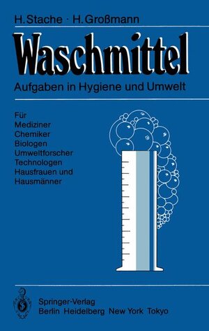 Buchcover Waschmittel | Helmut Stache | EAN 9783540155744 | ISBN 3-540-15574-0 | ISBN 978-3-540-15574-4