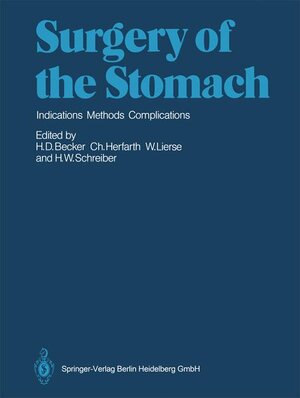 Buchcover Surgery of the Stomach  | EAN 9783540171164 | ISBN 3-540-17116-9 | ISBN 978-3-540-17116-4