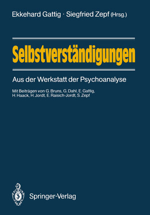 Buchcover Selbstverständigungen  | EAN 9783540183303 | ISBN 3-540-18330-2 | ISBN 978-3-540-18330-3