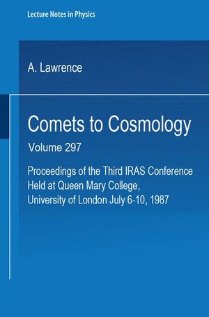 Buchcover Comets to Cosmology  | EAN 9783540190523 | ISBN 3-540-19052-X | ISBN 978-3-540-19052-3