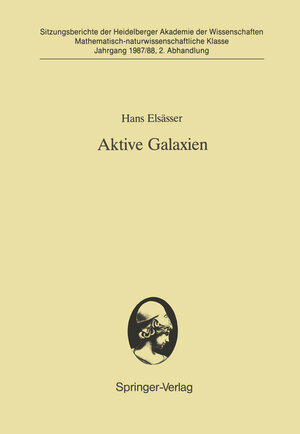 Buchcover Aktive Galaxien | Hans Elsässer | EAN 9783540190547 | ISBN 3-540-19054-6 | ISBN 978-3-540-19054-7