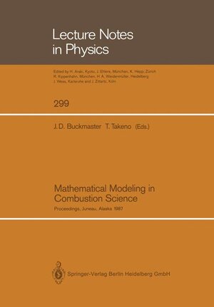 Buchcover Mathematical Modeling in Combustion Science  | EAN 9783540191810 | ISBN 3-540-19181-X | ISBN 978-3-540-19181-0