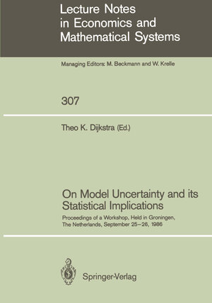Buchcover On Model Uncertainty and its Statistical Implications | EAN 9783540193678 | ISBN 3-540-19367-7 | ISBN 978-3-540-19367-8