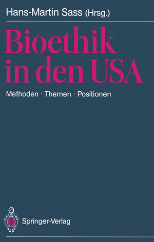 Buchcover Bioethik in den USA  | EAN 9783540194200 | ISBN 3-540-19420-7 | ISBN 978-3-540-19420-0