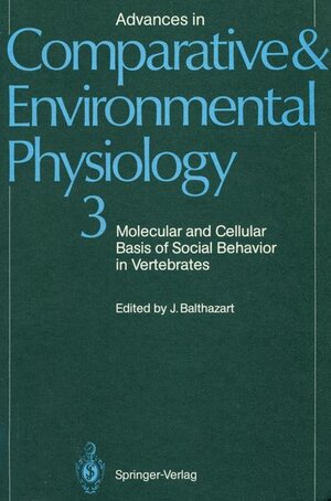 Buchcover Molecular and Cellular Basis of Social Behavior in Vertebrates  | EAN 9783540194293 | ISBN 3-540-19429-0 | ISBN 978-3-540-19429-3