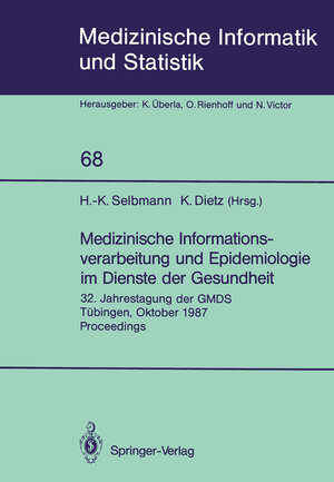 Buchcover Medizinische Informationsverarbeitung und Epidemiologie im Dienste der Gesundheit  | EAN 9783540194439 | ISBN 3-540-19443-6 | ISBN 978-3-540-19443-9