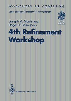 Buchcover 4th Refinement Workshop | EAN 9783540196570 | ISBN 3-540-19657-9 | ISBN 978-3-540-19657-0