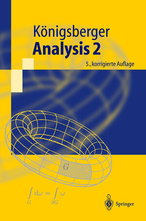 Analysis 2 (Springer-Lehrbuch) (German Edition)