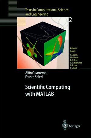 Buchcover Scientific Computing with MATLAB | Alfio Quarteroni | EAN 9783540208372 | ISBN 3-540-20837-2 | ISBN 978-3-540-20837-2