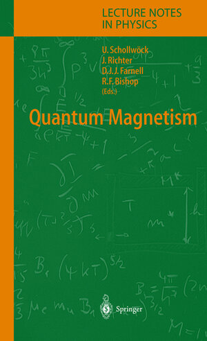 Buchcover Quantum Magnetism  | EAN 9783540214229 | ISBN 3-540-21422-4 | ISBN 978-3-540-21422-9