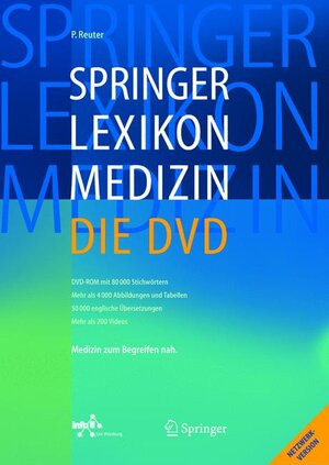 Buchcover Springer Lexikon Medizin - Die DVD  | EAN 9783540229384 | ISBN 3-540-22938-8 | ISBN 978-3-540-22938-4