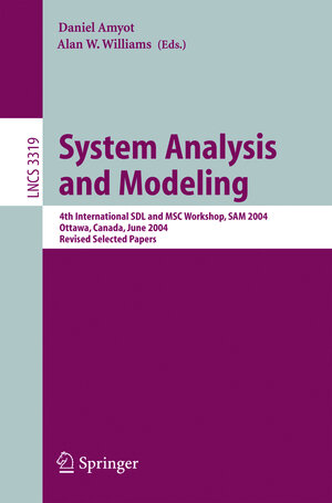 Buchcover System Analysis and Modeling | EAN 9783540245612 | ISBN 3-540-24561-8 | ISBN 978-3-540-24561-2