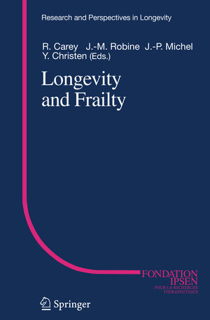 Buchcover Longevity and Frailty  | EAN 9783540251538 | ISBN 3-540-25153-7 | ISBN 978-3-540-25153-8