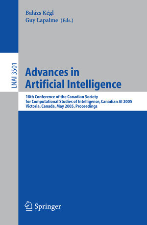 Buchcover Advances in Artificial Intelligence  | EAN 9783540258643 | ISBN 3-540-25864-7 | ISBN 978-3-540-25864-3