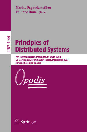 Buchcover Principles of Distributed Systems  | EAN 9783540278603 | ISBN 3-540-27860-5 | ISBN 978-3-540-27860-3