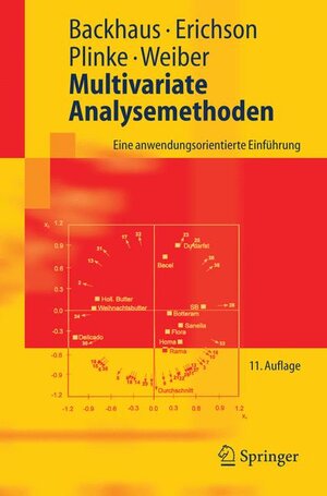 Multivariate Analysemethoden: Eine anwendungsorientierte Einführung: Eine Anwendungsorientierte Einfuhrung (Springer-Lehrbuch)