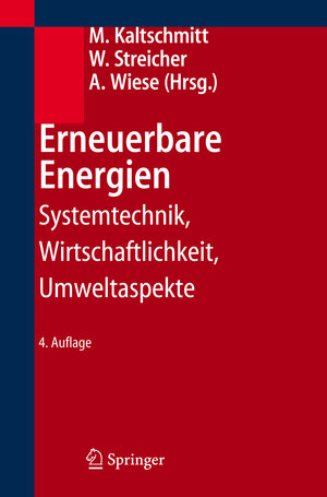 Buchcover Erneuerbare Energien  | EAN 9783540282051 | ISBN 3-540-28205-X | ISBN 978-3-540-28205-1