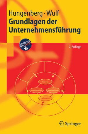 Buchcover Grundlagen der Unternehmensführung | Harald Hungenberg | EAN 9783540287773 | ISBN 3-540-28777-9 | ISBN 978-3-540-28777-3