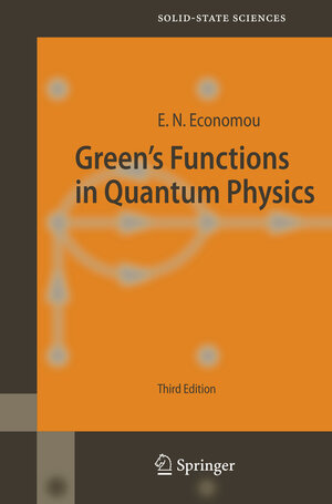Buchcover Green's Functions in Quantum Physics | Eleftherios N. Economou | EAN 9783540288411 | ISBN 3-540-28841-4 | ISBN 978-3-540-28841-1