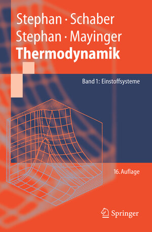 Buchcover Thermodynamik. Grundlagen und technische Anwendungen | Peter Stephan | EAN 9783540292623 | ISBN 3-540-29262-4 | ISBN 978-3-540-29262-3