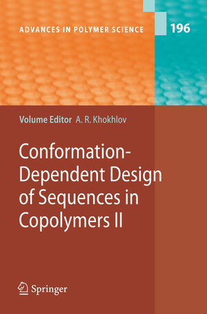 Buchcover Conformation-Dependent Design of Sequences in Copolymers II | EAN 9783540295150 | ISBN 3-540-29515-1 | ISBN 978-3-540-29515-0