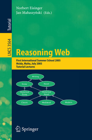 Buchcover Reasoning Web | EAN 9783540316756 | ISBN 3-540-31675-2 | ISBN 978-3-540-31675-6