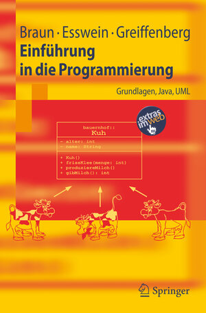 Einführung in die Programmierung: Grundlagen, Java, UML (Springer-Lehrbuch)