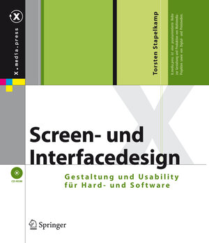 Screen- und Interfacedesign. Gestaltung und Usability für Hard- und Software, m. CD-ROM