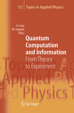 Buchcover Quantum Computation and Information | EAN 9783540331322 | ISBN 3-540-33132-8 | ISBN 978-3-540-33132-2