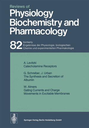 Buchcover Ergebnisse der Physiologie, biologischen Chemie und experimentellen Pharmakologie | R. H. Adrian | EAN 9783540358831 | ISBN 3-540-35883-8 | ISBN 978-3-540-35883-1