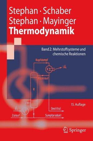 Buchcover Thermodynamik - Grundlagen und technische Anwendungen | Peter Stephan | EAN 9783540367093 | ISBN 3-540-36709-8 | ISBN 978-3-540-36709-3
