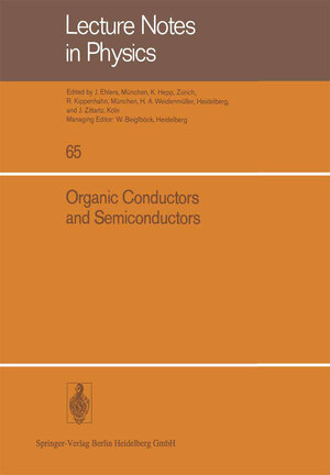 Buchcover Organic Conductors and Semiconductors  | EAN 9783540373421 | ISBN 3-540-37342-X | ISBN 978-3-540-37342-1