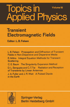 Buchcover Transient Electromagnetic Fields | EAN 9783540380955 | ISBN 3-540-38095-7 | ISBN 978-3-540-38095-5
