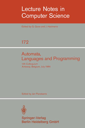 Buchcover Automata, Languages, and Programming | EAN 9783540388869 | ISBN 3-540-38886-9 | ISBN 978-3-540-38886-9