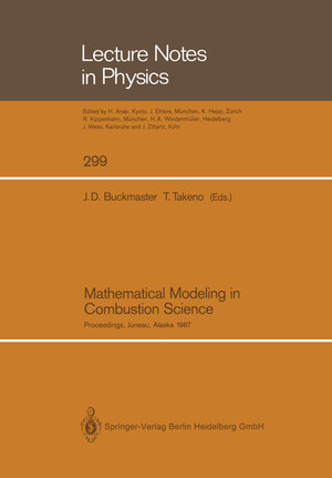 Buchcover Mathematical Modeling in Combustion Science  | EAN 9783540391319 | ISBN 3-540-39131-2 | ISBN 978-3-540-39131-9