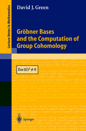 Buchcover Gröbner Bases and the Computation of Group Cohomology | David J. Green | EAN 9783540396802 | ISBN 3-540-39680-2 | ISBN 978-3-540-39680-2