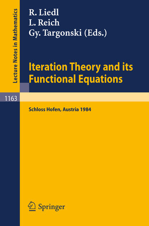 Buchcover Iteration Theory and its Functional Equations | EAN 9783540397496 | ISBN 3-540-39749-3 | ISBN 978-3-540-39749-6