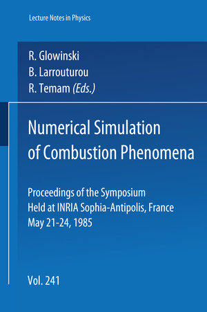 Buchcover Numerical Simulation of Combustion Phenomena  | EAN 9783540397519 | ISBN 3-540-39751-5 | ISBN 978-3-540-39751-9