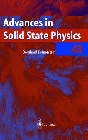 Buchcover Advances in Solid State Physics | EAN 9783540401506 | ISBN 3-540-40150-4 | ISBN 978-3-540-40150-6