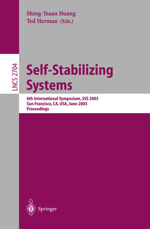 Buchcover Self-Stabilizing Systems  | EAN 9783540404538 | ISBN 3-540-40453-8 | ISBN 978-3-540-40453-8