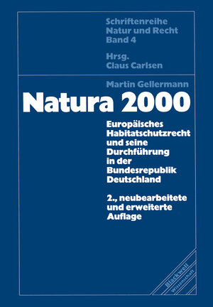 Buchcover Natura 2000 | Martin Gellermann | EAN 9783540405634 | ISBN 3-540-40563-1 | ISBN 978-3-540-40563-4