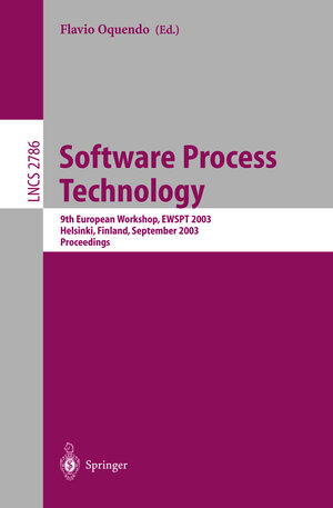 Buchcover Software Process Technology  | EAN 9783540407645 | ISBN 3-540-40764-2 | ISBN 978-3-540-40764-5