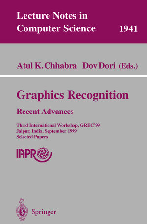 Buchcover Graphics Recognition. Recent Advances | EAN 9783540412229 | ISBN 3-540-41222-0 | ISBN 978-3-540-41222-9
