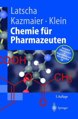 Buchcover Chemie für Pharmazeuten | Hans P. Latscha | EAN 9783540427551 | ISBN 3-540-42755-4 | ISBN 978-3-540-42755-1