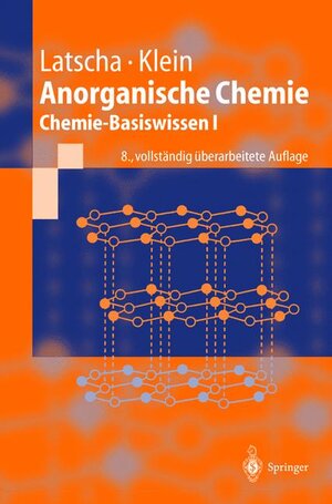 Buchcover Anorganische Chemie | Hans P. Latscha | EAN 9783540429388 | ISBN 3-540-42938-7 | ISBN 978-3-540-42938-8