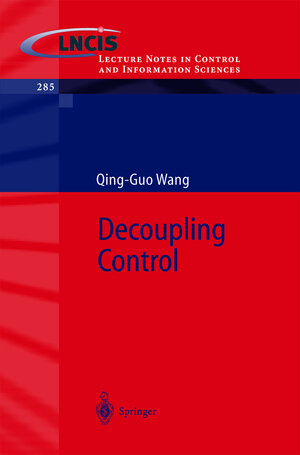 Buchcover Decoupling Control | Qing-Guo Wang | EAN 9783540441281 | ISBN 3-540-44128-X | ISBN 978-3-540-44128-1
