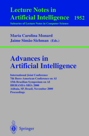 Buchcover Advances in Artificial Intelligence | EAN 9783540443995 | ISBN 3-540-44399-1 | ISBN 978-3-540-44399-5