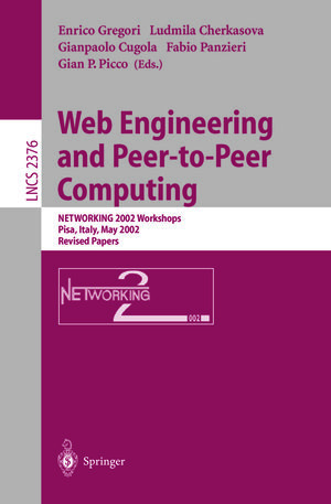 Buchcover Web Engineering and Peer-to-Peer Computing  | EAN 9783540457459 | ISBN 3-540-45745-3 | ISBN 978-3-540-45745-9